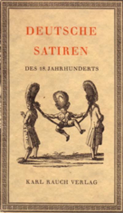 German satires of the 18th century